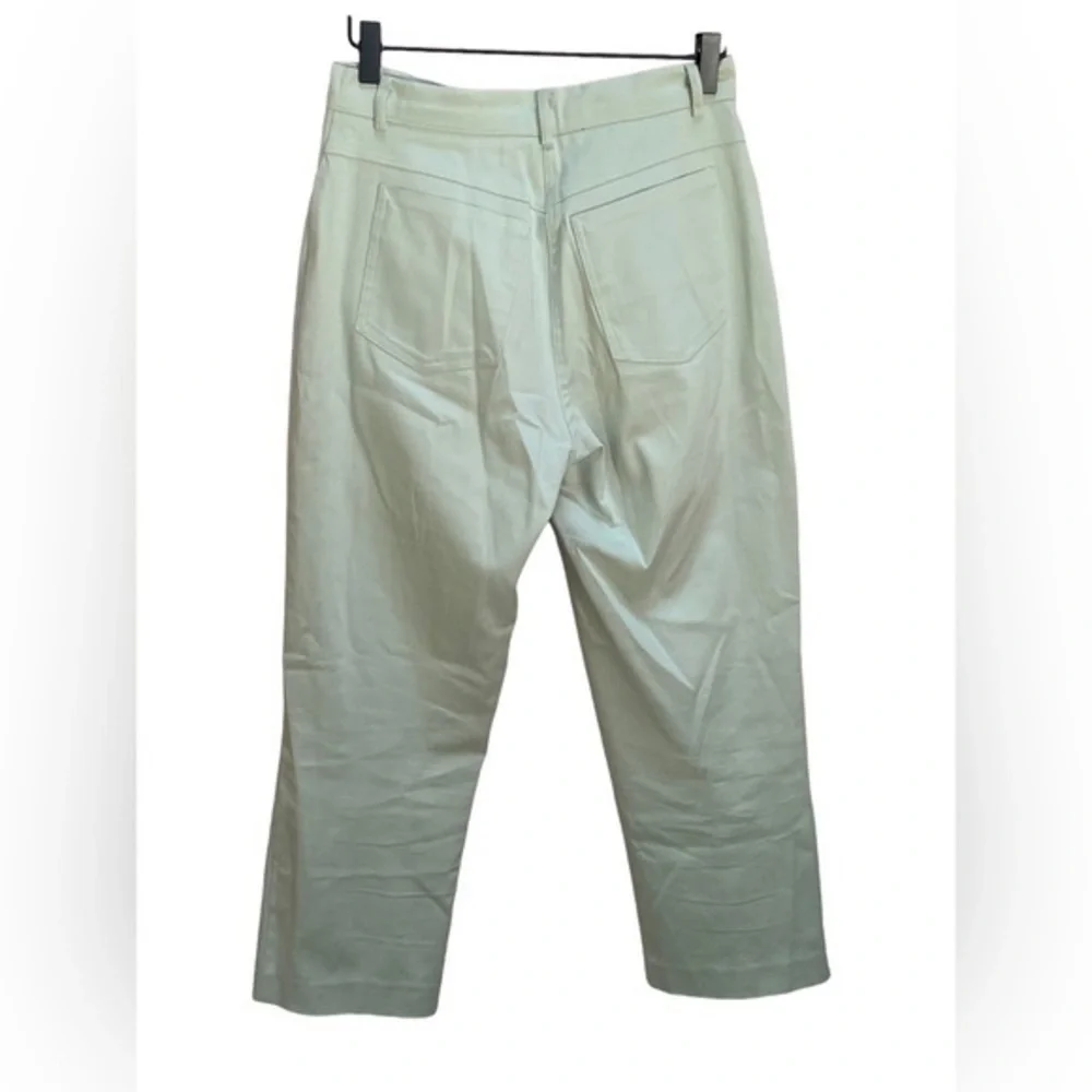 Elliott Lauren mint green capri ankle wide pants size 4
